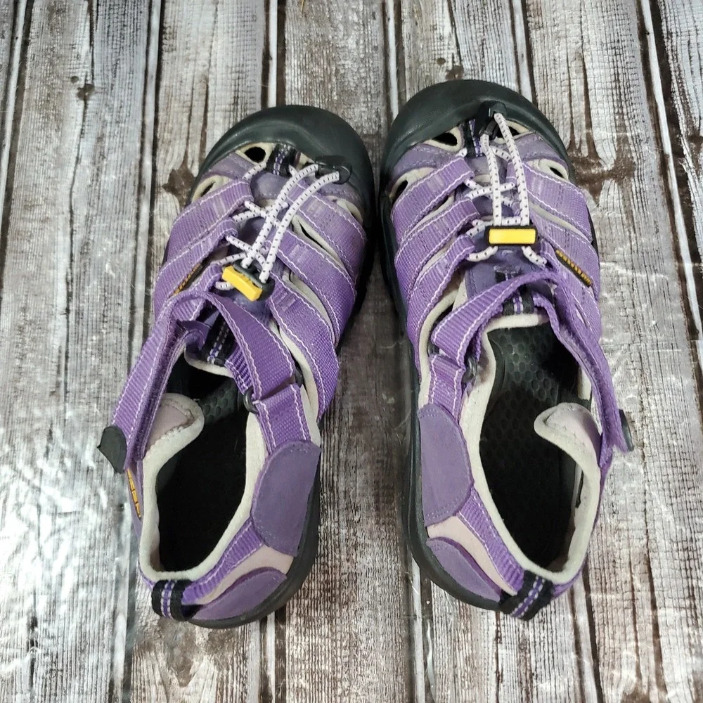 KEEN Youth Newport H2 Waterproof Sandals Purple Hiking Shoes 1006549 Size 3